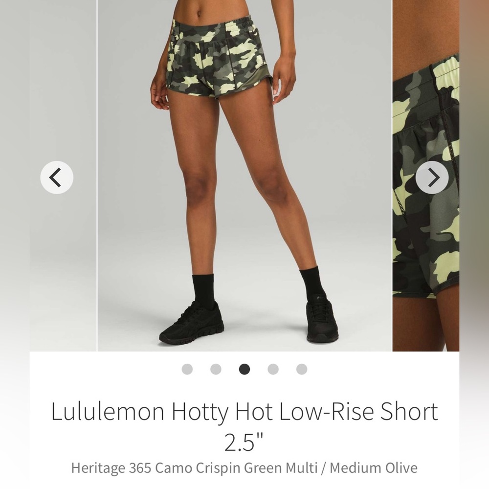 Lululemon Shorts in Camo